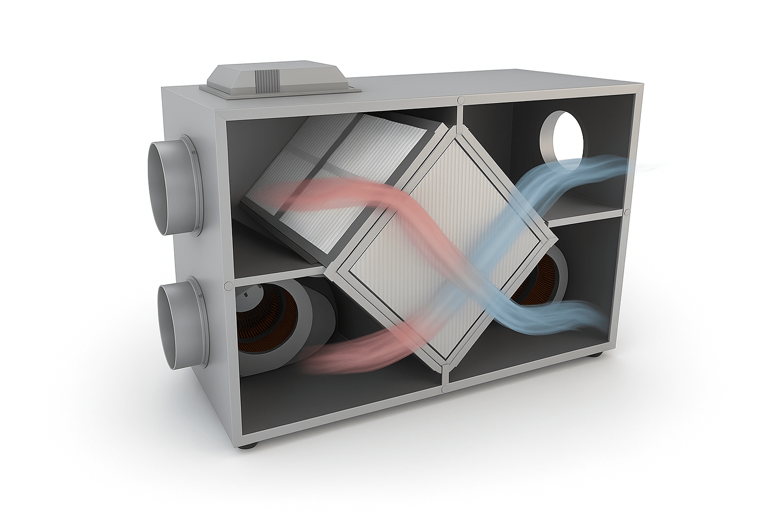 Rekuperator ciepła w systemie wentylacji mechanicznej