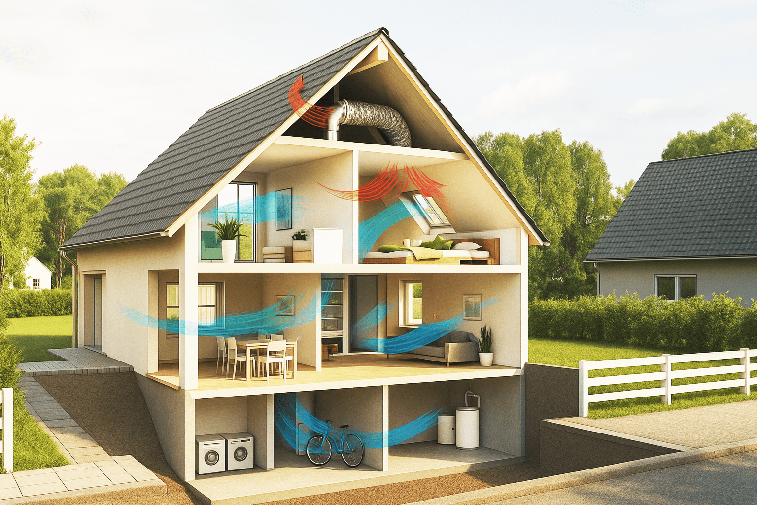 Wentylacja mechaniczna bez rekuperatora