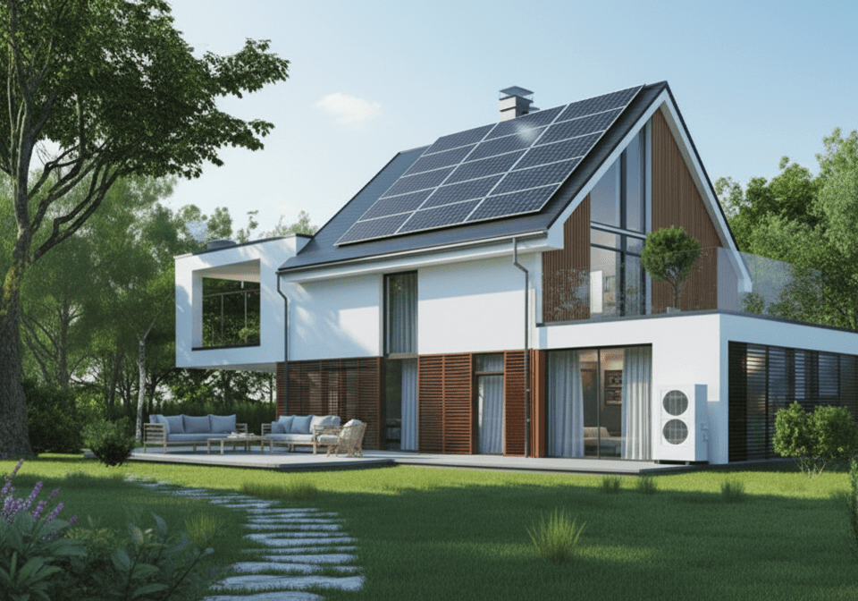 Połączenie fotowoltaiki i pompy ciepła