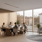 Nowoczesna klimatyzacja kanałowa w biurze po remoncie