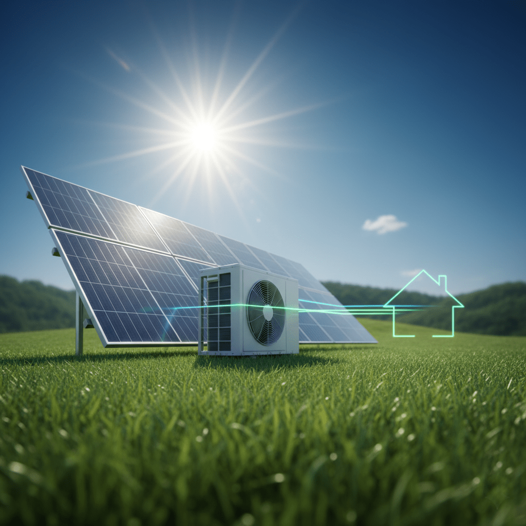 Połączenie fotowoltaiki i pompy ciepła